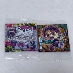 鬼滅の刃シールウエハース13 童磨 SR 炭治郎 2枚セット