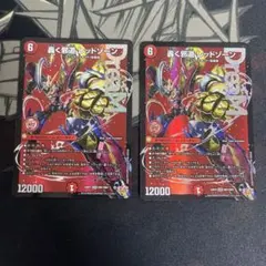 轟く邪道レッドゾーン 2枚セット