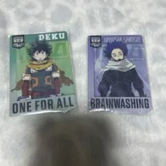 僕のヒーローアカデミア一番くじF賞 カード型アクリルスタンド 緑谷出久 心操人使