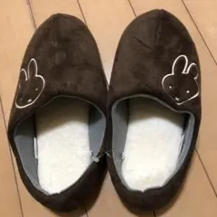 ミッフィー ふわふわスリッパ新品
