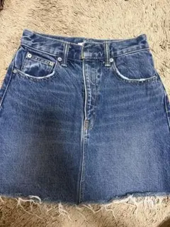 SLY JEANS デニムミニスカート カットオフのサムネイル