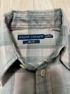 【美品】ラルフローレン　レディース　チェックシャツ　Mサイズ
