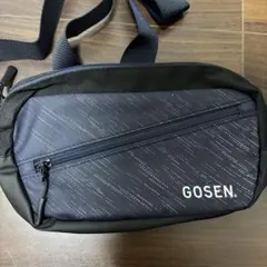 GOSEN ボディバッグ ネイビー
