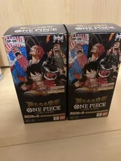 未開テープ付きONE PIECE 神速の拳 新たなる皇帝 各1BOX - メルカリ