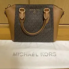 MICHAEL KORS ハンドバッグ ブラウン/ベージュ