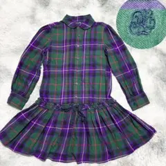 ラルフローレン/RALPH LAUREN⭐︎コットンワンピース 5 チェック 長袖
