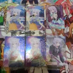 猫又おかゆ　カード 6枚　セット