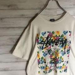 希少・美品】ステューシー ワールドツアー Tシャツ スカイ 雲 フォト 
