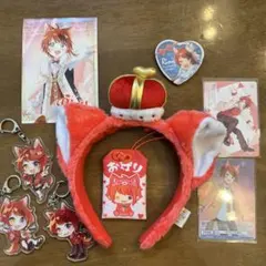 莉犬くんの耳付きヘアバンドセット