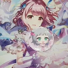 【サイン付き】オンゲキ ライブ限定 フォトグレイキーホルダーセット 柏木美亜 サイン付き】オンゲキ ライブ限定 フォトグレイキーホルダー