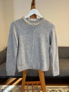 CHILD WOMAN Dot and Stripes カーディガンのサムネイル