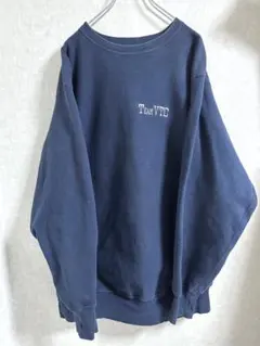 90s チャンピオン リバースウィーブ XXL ネイビー　TEAM VTC