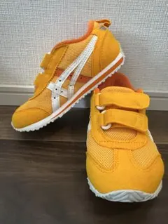アシックス アイダホミニ4 sukusuku 16.5 イエロー