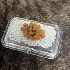 納豆ご飯印鑑ケース