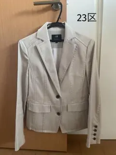 23K ベージュ テーラードジャケット