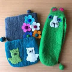 ペンケース　ポーチ3点セット