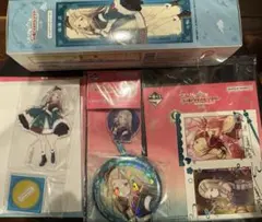 学マス　一番くじ　篠澤広5点セット