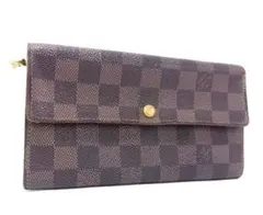 LOUIS VUITTON ダミエ ポシェット ポルトモネクレディ 긴 지갑