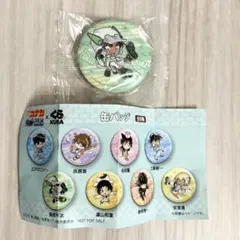 名探偵コナン くら寿司 コラボ 服部平次 缶バッジ