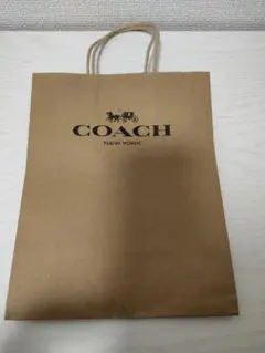 COACH ショップ袋 ショッパー ギフトバッグ 2枚セット