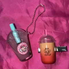 ベビタピ ドリンク型キーホルダー ヘアクリップ セットのサムネイル