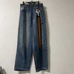 テーパードデニム ポリーヌブロー ゆったり 大きめ テーパードデニム ポリーヌブロー ゆったり 大きめ