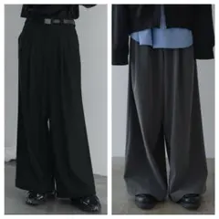 loose basic tuck wide buggy PT 2枚セット