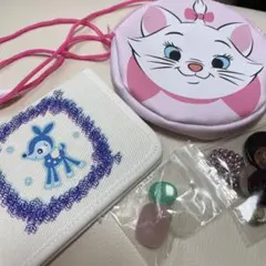 パスケース・マリーちゃんポーチ・ボタンセット