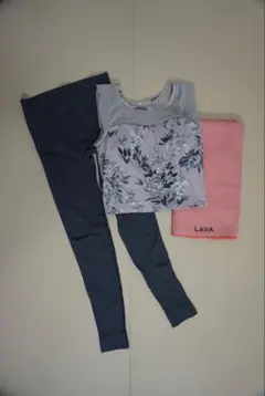 LAVA SUKALA ヨガウェア　ラグ　3点セット