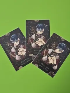 悪魔執事と黒い猫 あくねこ クリスマスチェキ フォトカ ハウレス 3枚