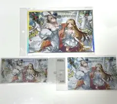 鳴潮 フェス カルテジア 特典 限定 色紙 ポストカード　セット 3点