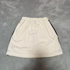 ホワイトタイトスカート サイドストライプ