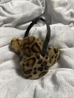 ミニー ヒョウ柄 イヤーマフ