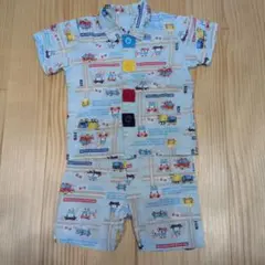 いろいろな車プリントのパジャマ 男の子 サイズ90cm
