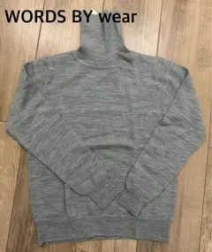 【新品タグ付】WORDS BY wear⭐︎ウール100% タートルネックニット