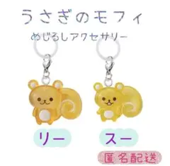 うさぎのモフィ めじるしアクセサリー　リー　スー