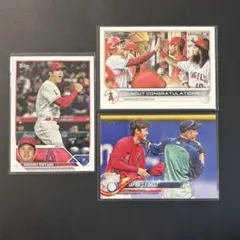 Topps 大谷翔平　イチロー　3枚セット　wbc 侍ジャパン
