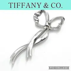 【美品】ティファニー シルバー リボンブローチのサムネイル