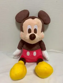 新品タグ付き)ミッキーマウス 赤いほっぺ グランデぬいぐるみ おすわりver