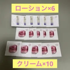 SHISEIDO 化粧水6袋 クリーム 10袋 サンプル セット