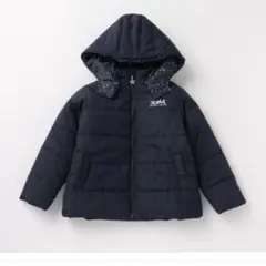 X-girl Stages ネイビー中綿コート