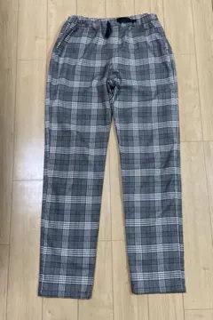 ライトオン　グレー　パンツ　140 150 チェック
