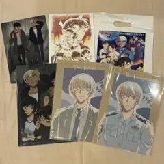 名探偵コナン 安室透 降谷零 クリアファイルセット 松田陣平 ハロウィンの花嫁