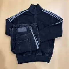 adidas デニム　ファイヤーバード　セットアップ