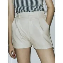 jouetie レザーパンツ ホワイト