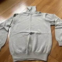 Paul Stuart グレー タートルネックセーター