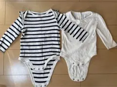 baby GAP ロンパース 6-12ヶ月 2点セット　ボディスーツ　70 長袖