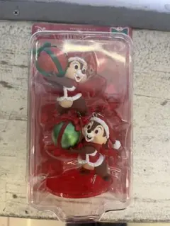 ディズニー　クリスマス オーナメントくじ チップ&デール happyくじ