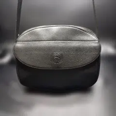 ⭐️良品⭐️LONGCHAMP ロンシャン 黒レザー ショルダーバッグ