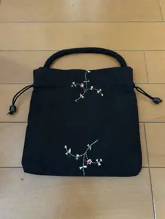 お土産⭐️刺繍入り巾着